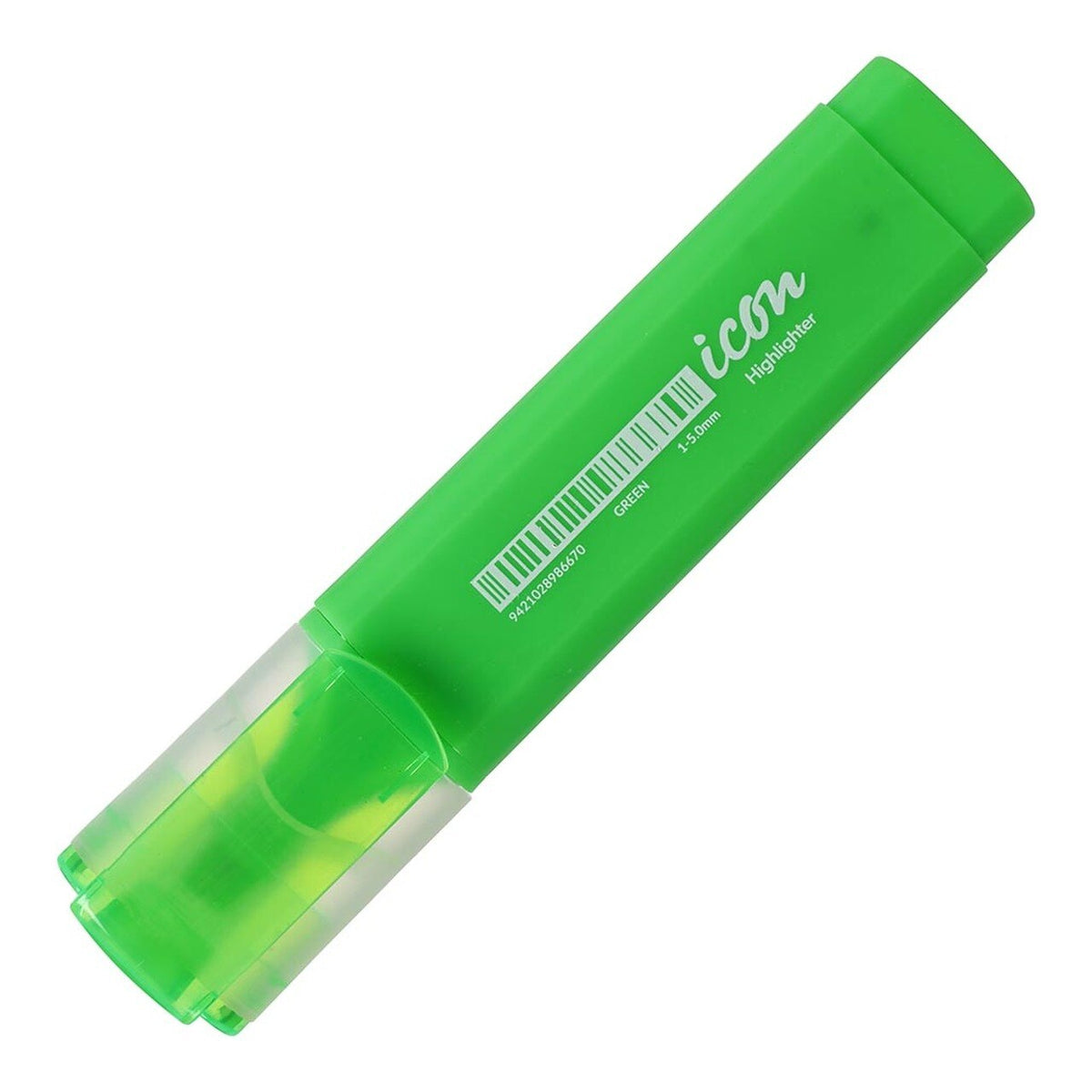 Icon Highlighter Green Chisel Tip