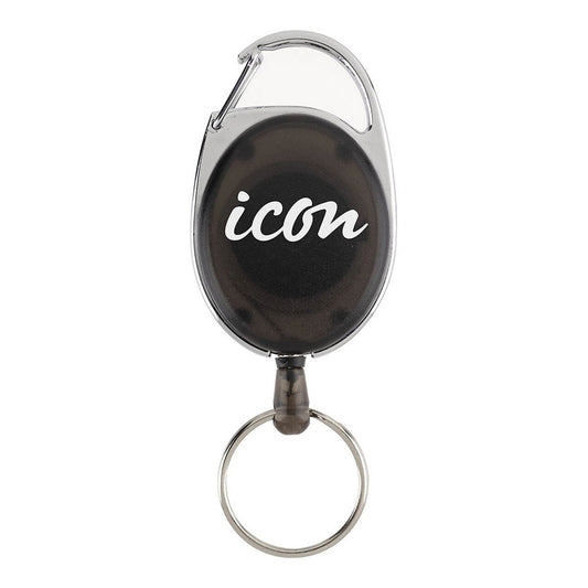 Icon Retractable Snap Lock Key/Card Hold