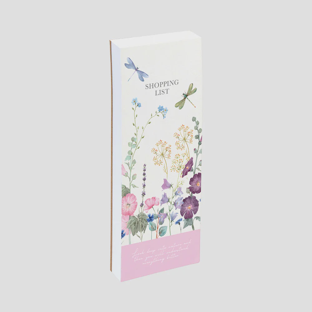 Wild Harmony Magnetic Shopping List Pink