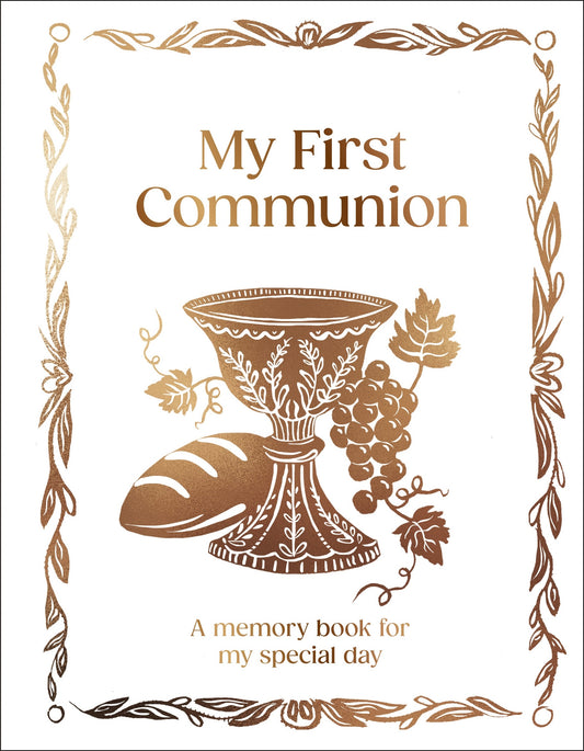 My First Communion Hardcover Communion Gift with Journal Pages, Prayers & Photo Pages