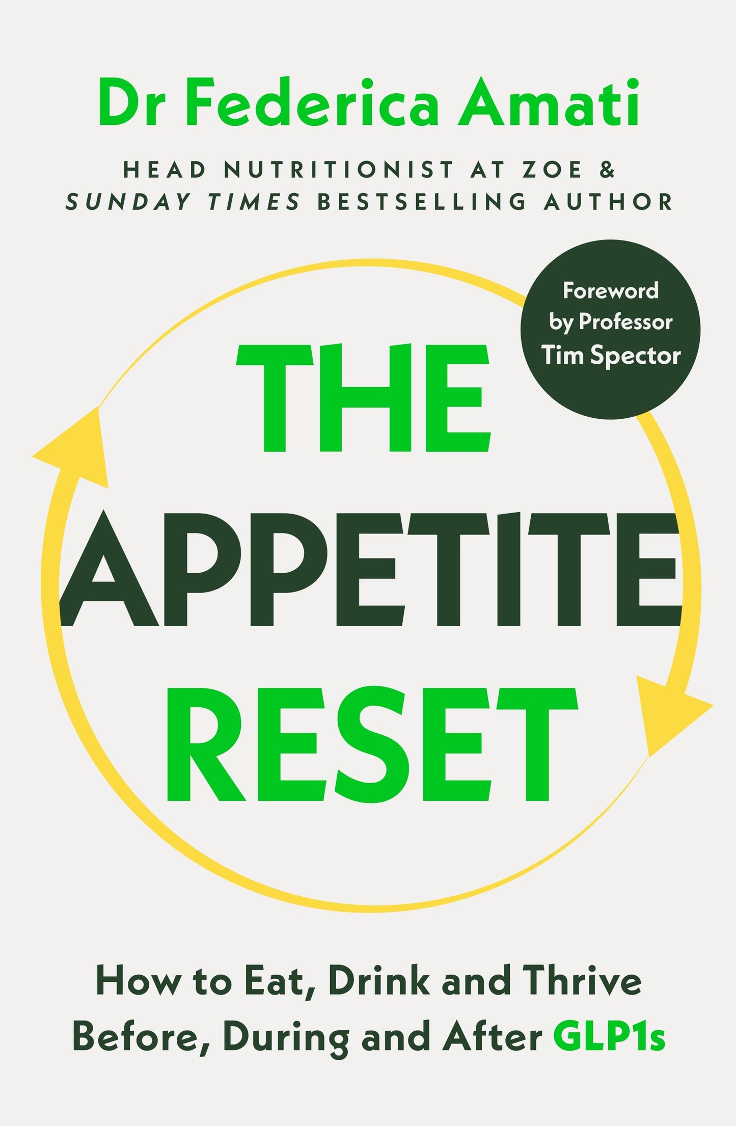 The Appetite Reset How to Eat, Drink and Thrive Before, During and After GLP-1s  Dr Federica Amati