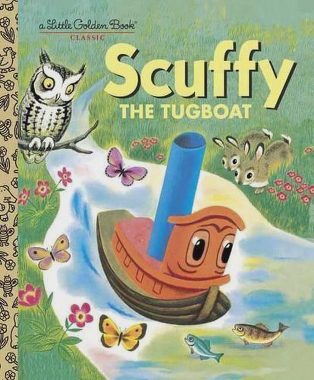 Scuffy the Tugboat - little Golden Book