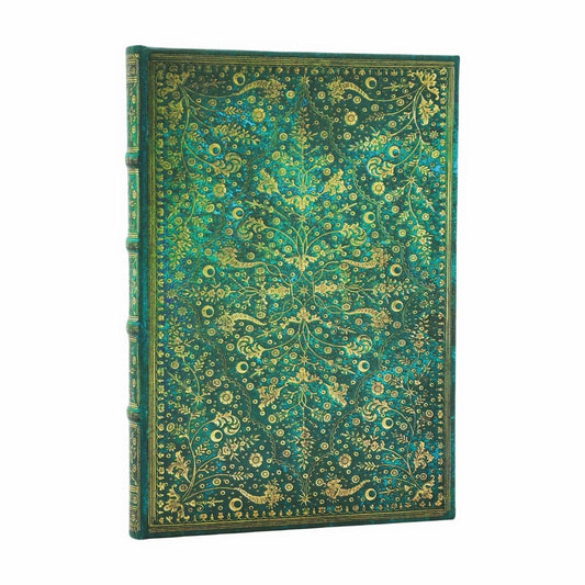 Emerald Flower (Nature s Grace) Midi Lined Hardcover Journal