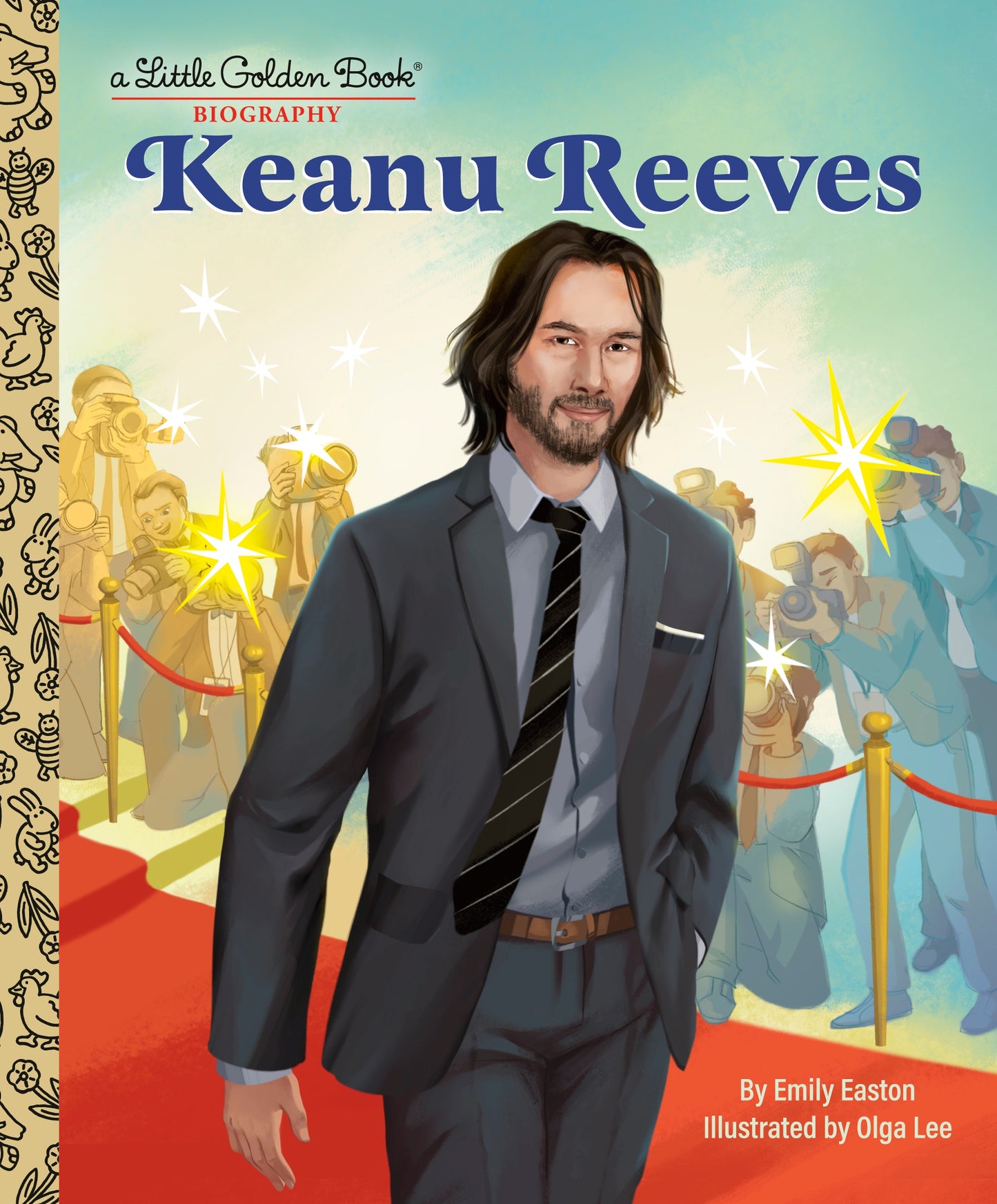 Keanu Reeves: A Little Golden Book Biography Emily Easton