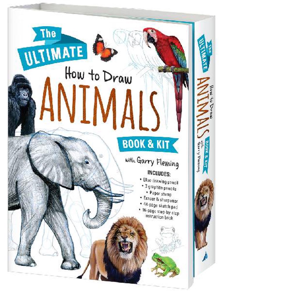 Ultimate Book & Kit How To Draw Animals