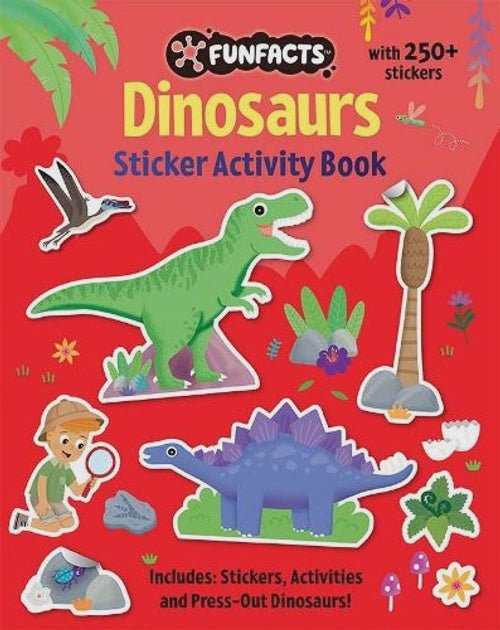 FunFacts - Sticker Activity Book - Dinosaurs