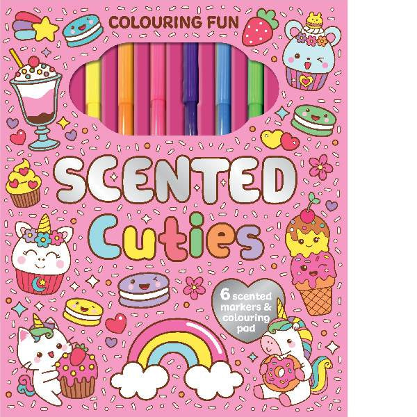 Cuties Colouring Fun Markerific Scented Activity Folder