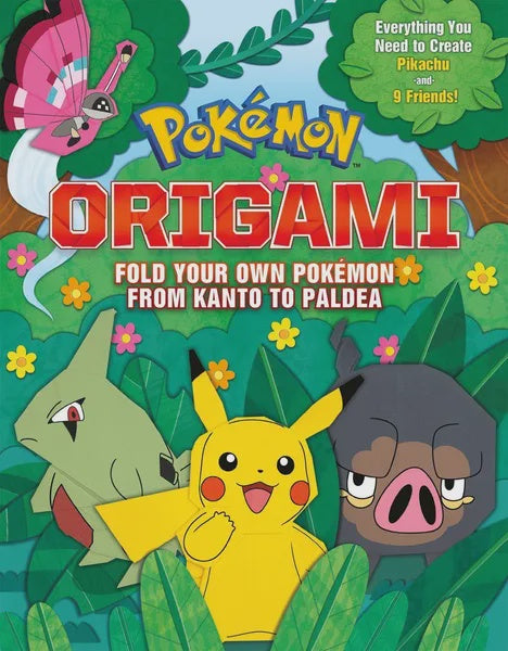 Pokemon Origami: Fold Your Own Pokemon