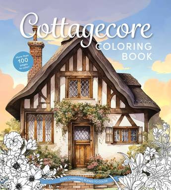 Cottagecore Coloring Book