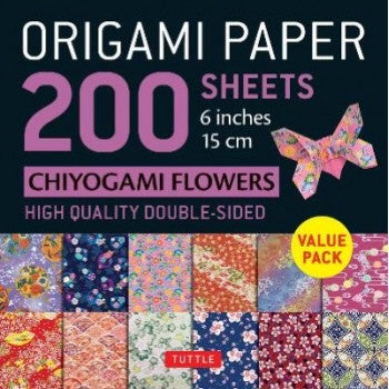 Origami paper 200 Sheets flowers