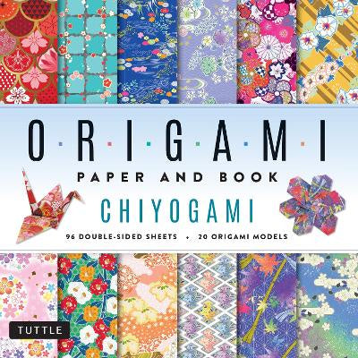 Chiyogami Origami Paper and Book