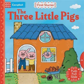 The Three Little Pigs Campbell Books - Push Pull Book