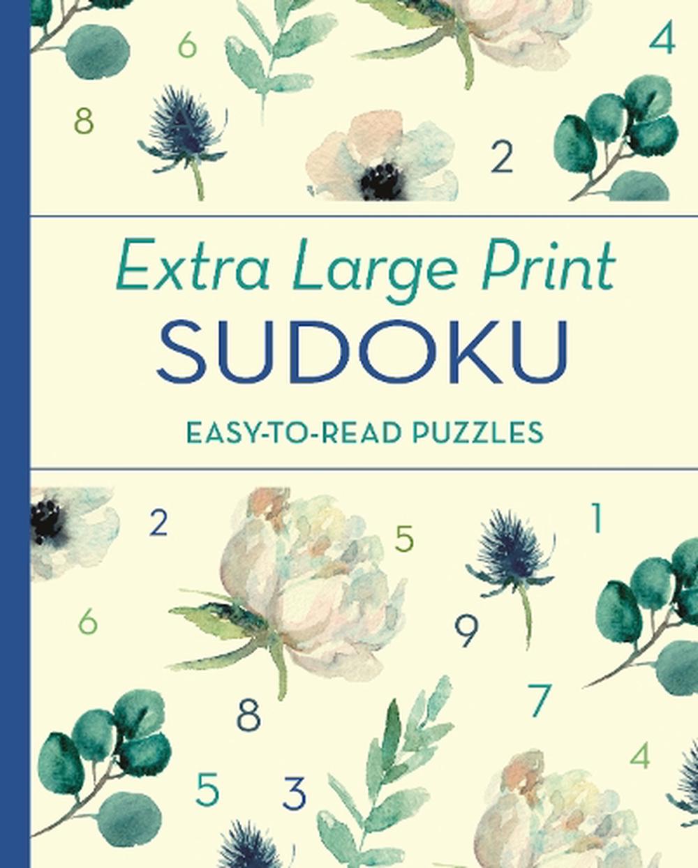 Extra Large Print Sudoku - a