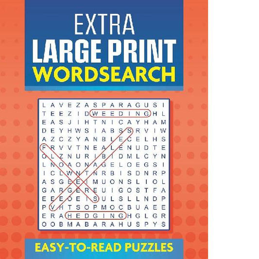Extra Large Print Wordsearch