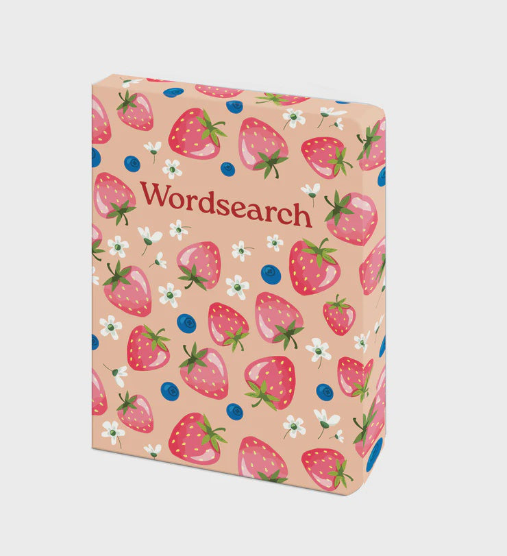 Wordsearch Printed Edge Puzzle Book - Strawberry