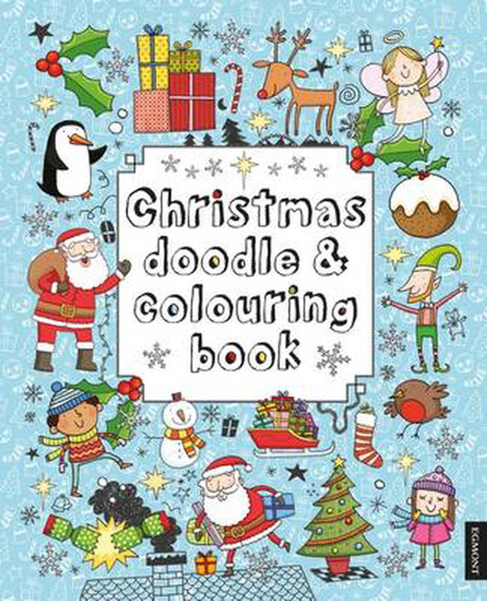 Christmas Doodle & Colouring Book