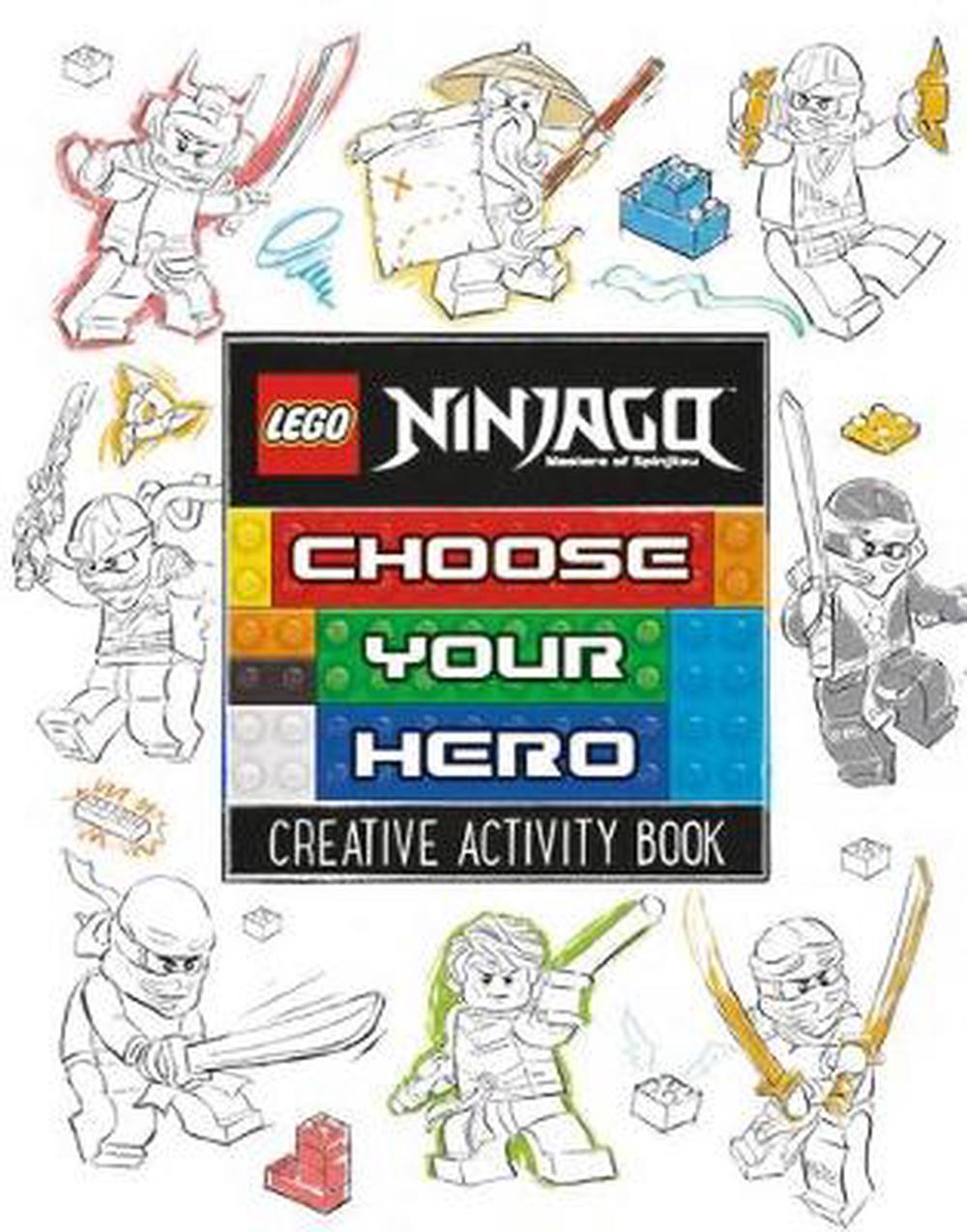 Lego: Choose Your Hero Doodle Act Bk