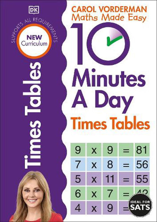 10 Minutes A Day Times Tables Ages 91