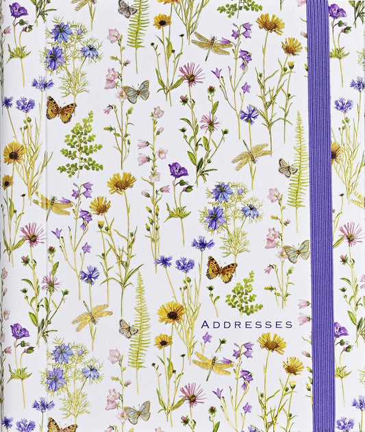 Wildflower Garden Large Address Book