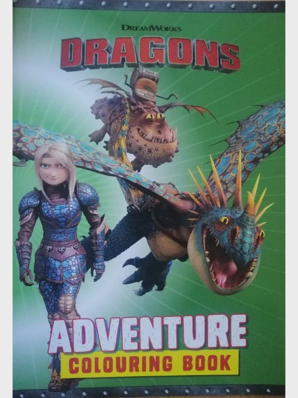 Dreamworks Dragons Colouring Book - Adventure