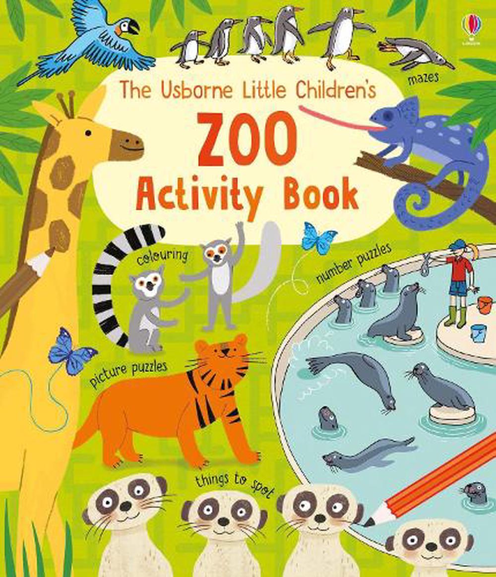 Ubn Little Childrens Zoo Acivity Book