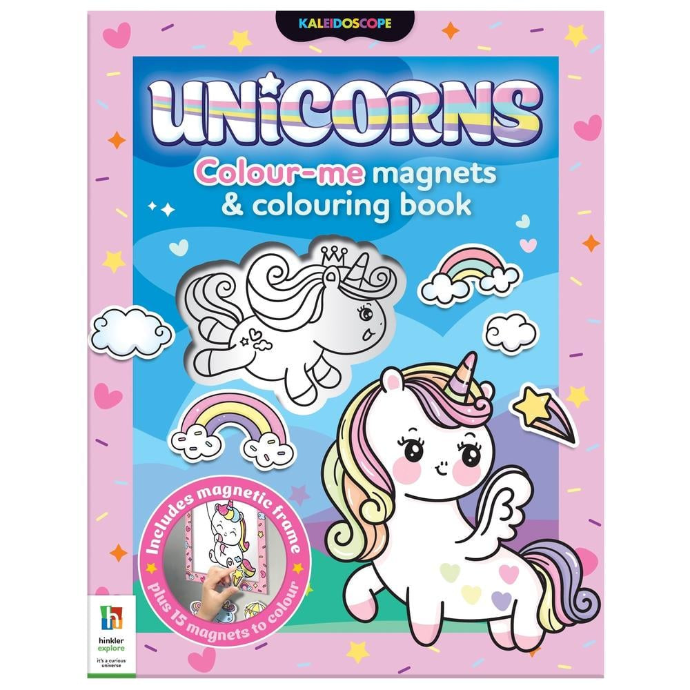 Colour- Me Magnets: Unicorns