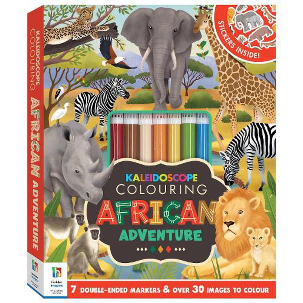 Kaleidoscope Clouring Kit African Adventure