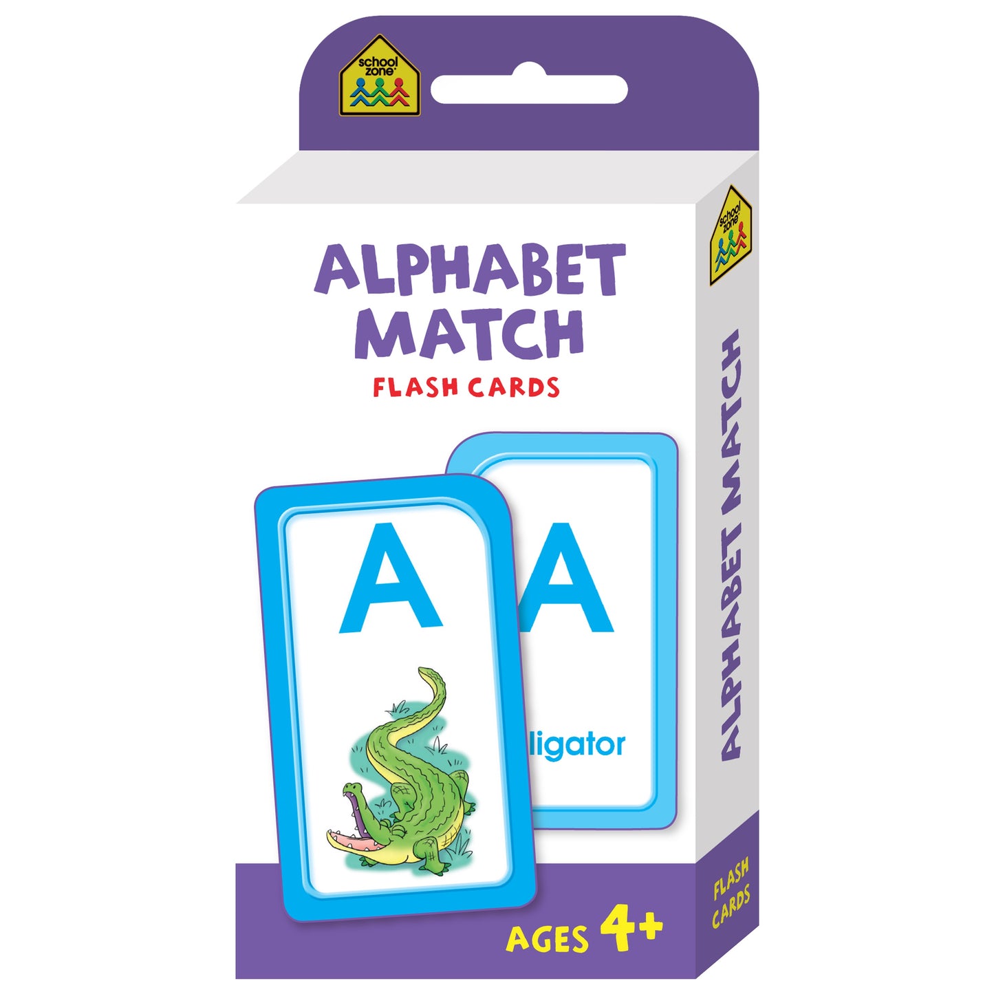 School Zone Flash Cards Alphabet Match