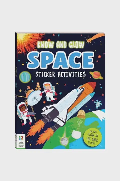 Know and Glow Space Sticker Activities