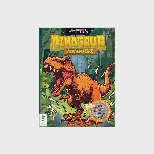Kaleidoscope Sticker Colouring Dinosaur