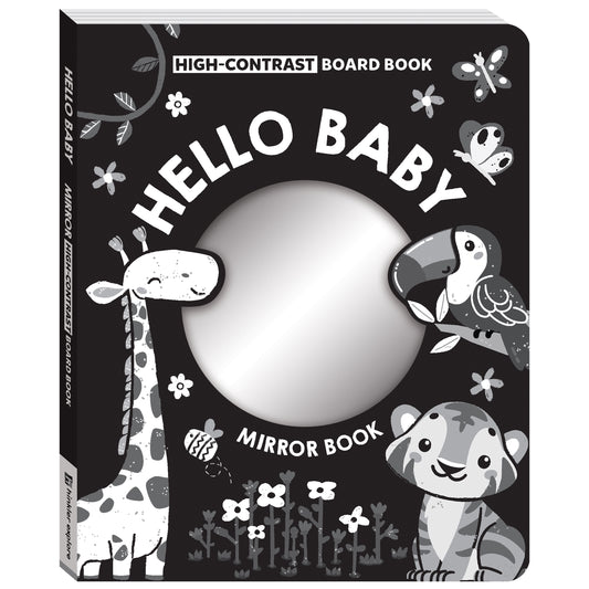Hello Baby High Contrast Mirror Board Book