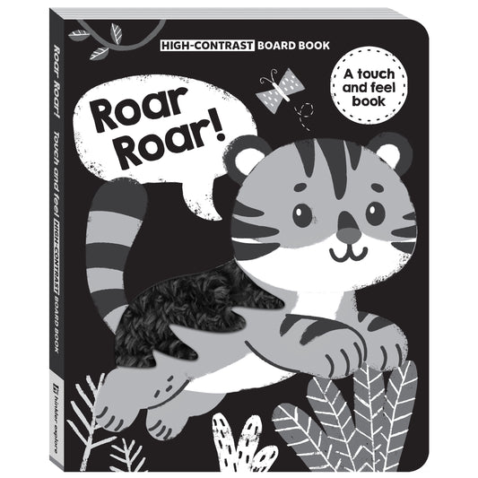 Roar Roar High Contrast Touch and Feel Board Book