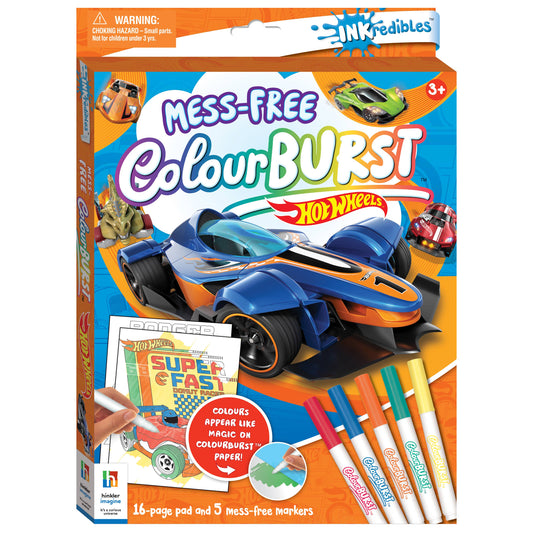 Inkcredibles Colour Burst - Hot Wheels