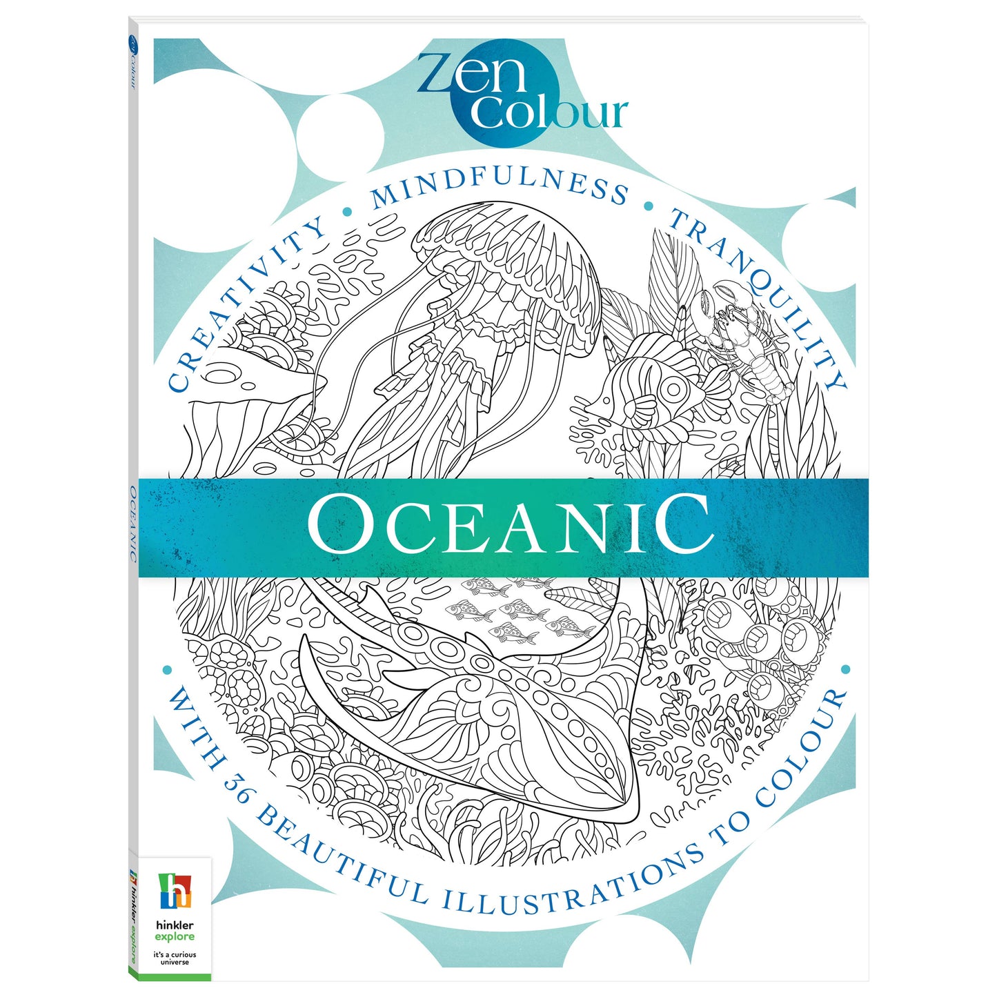 Zen Colour Oceanic Colouring Book