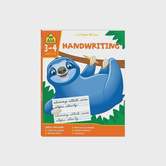 School Zone Handwriting - An I know It Book