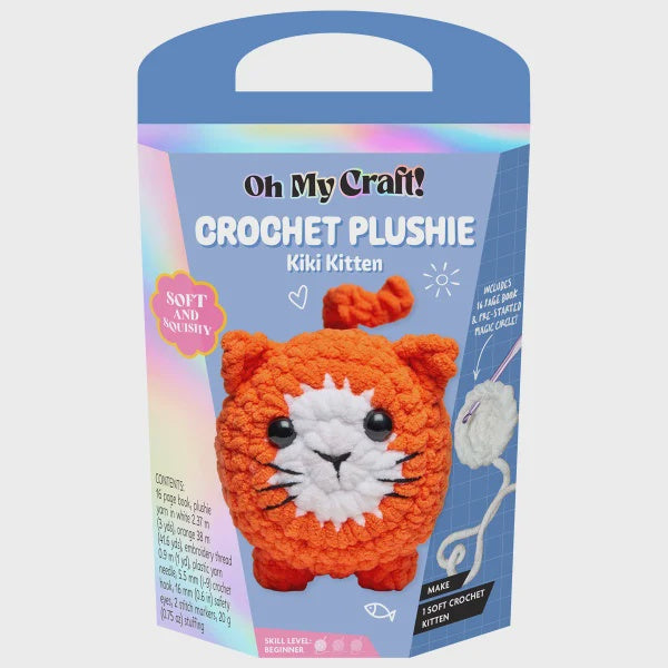 Oh My Craft Crochet Plushie - Kiki Kitten