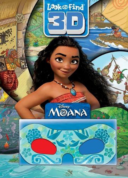 Moana 3D Look And Find