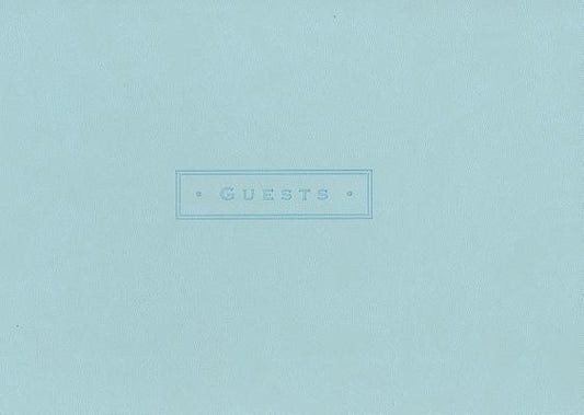 Guest Book Sea Foam