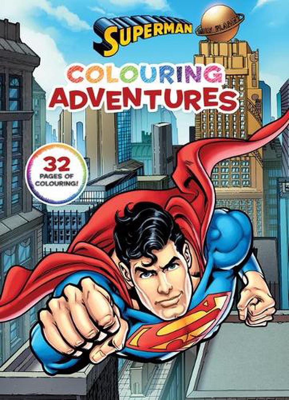 Superman Colouring