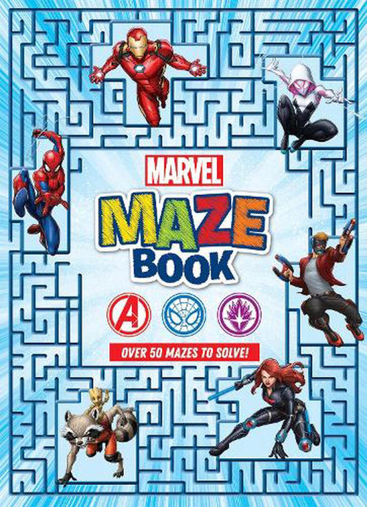 Marvel Maze Book