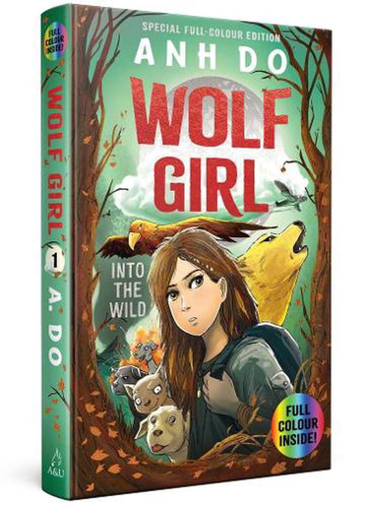Wolf Girl In Colour