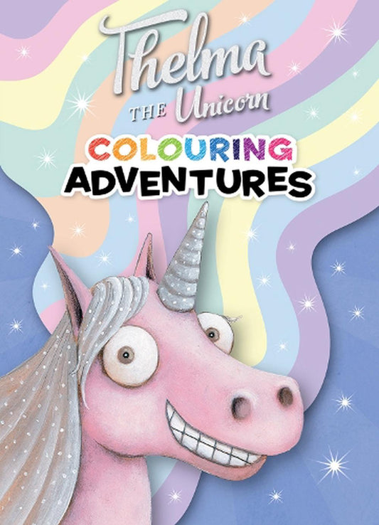 Thelma The Unicorn Colouring