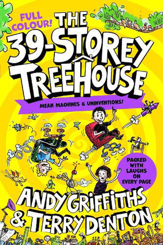 The 39 Story Treehouse (Full Colour) By Andy Griffiths