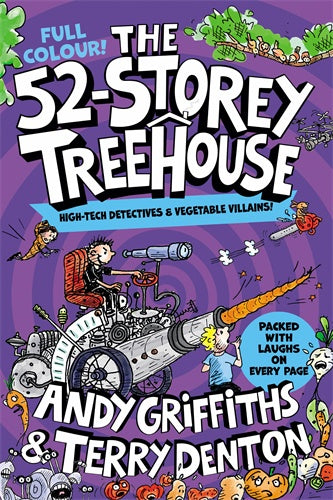 The 52-Storey Treehouse: Colour Edition - Graphic By  Andy Griffiths  Illustrated by Terry Denton