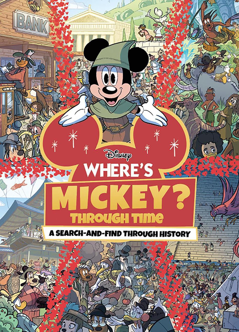 Where's Mickey Through Time?: A Search-and-Find Through History