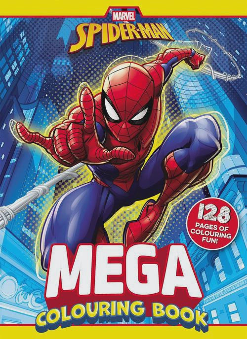 Spider-Man: Mega Colouring Book (Marvel) Series: Marvel