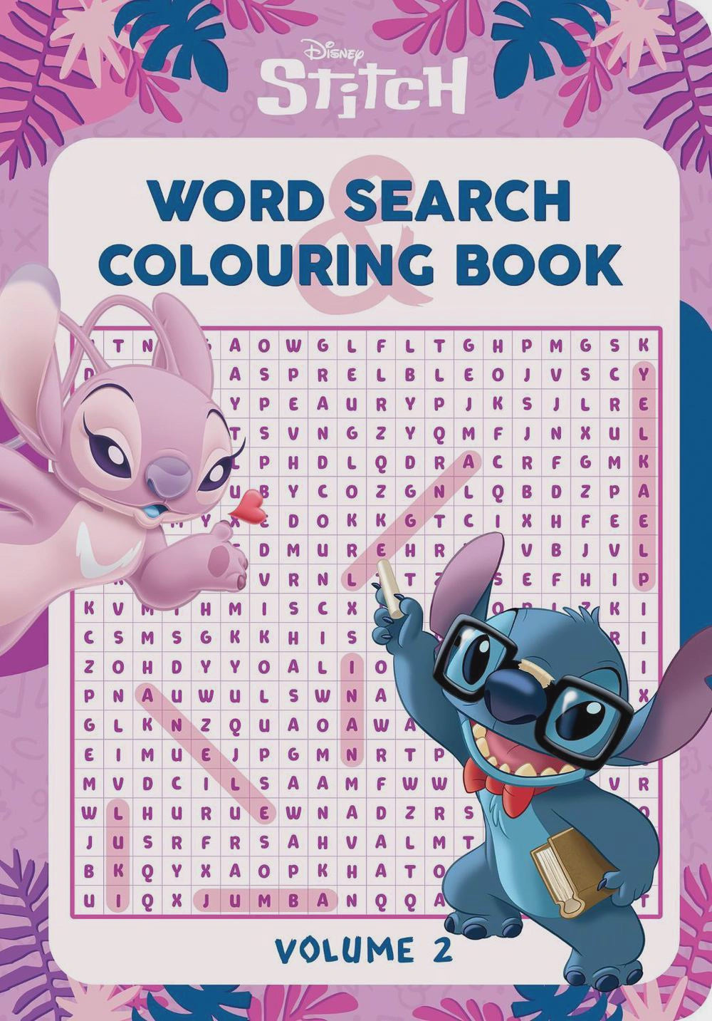 Stitch: Word Search and Colouring Book Volume 2 (Disney)