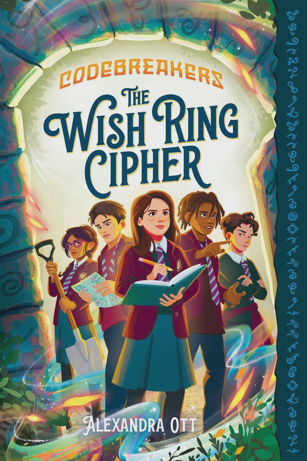 The Wish Ring Cipher (Codebreakers #1) By Alexandra Ott