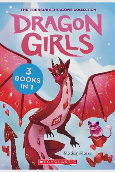 Dragon Girls: Treasure Dragons 3-in-1 Books By Maddy Mara