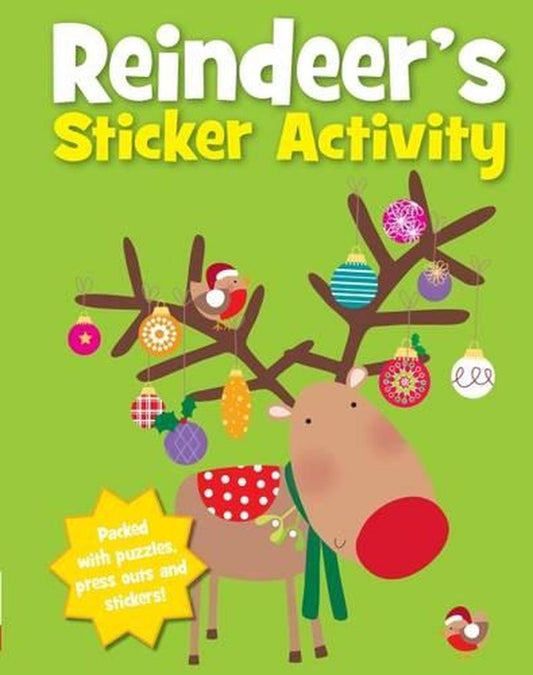 Reindeer''S Sticker & Activity